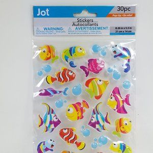 3D Fish Stickers